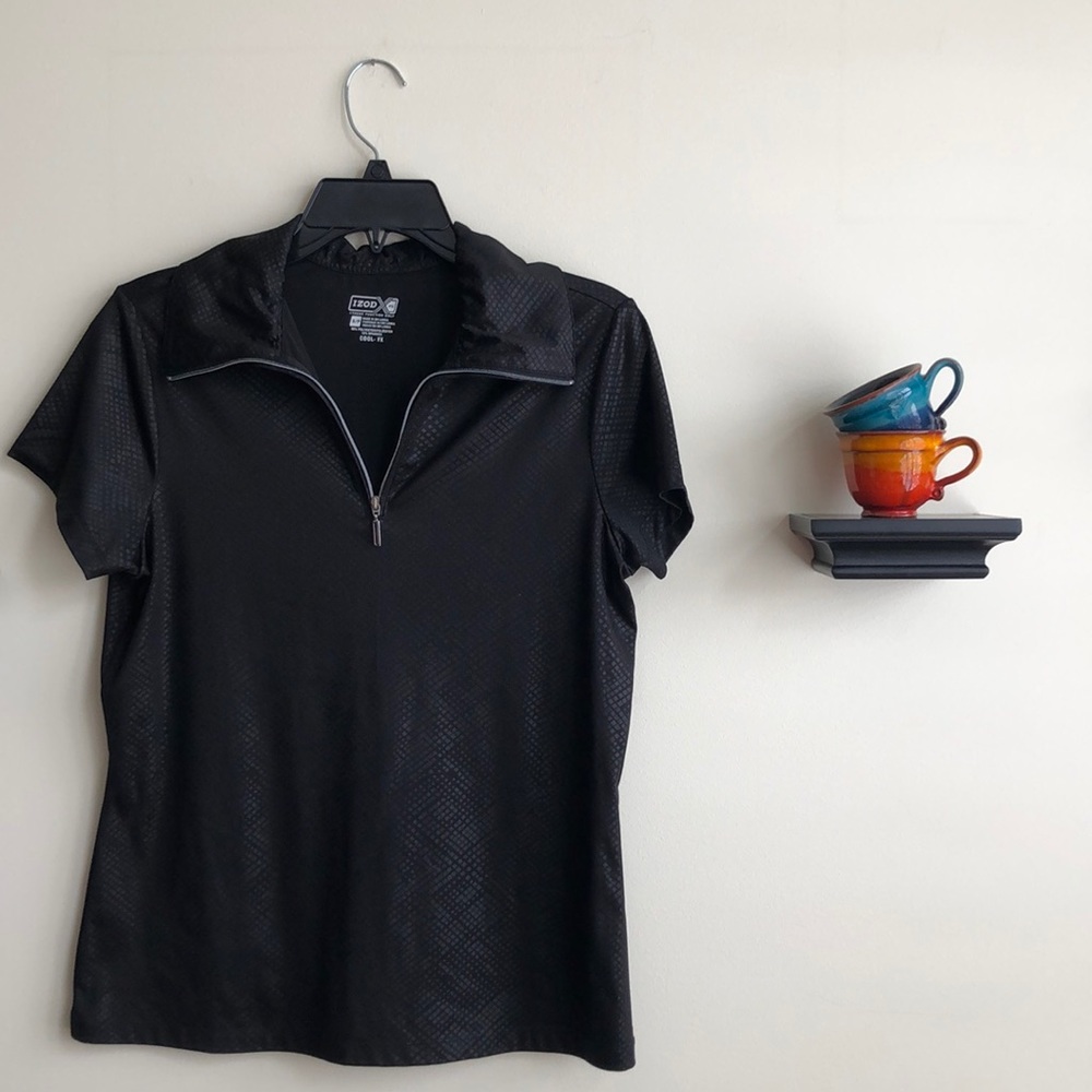 IZod Golf Zip Front Polo